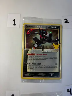 FOUR Greninja Star SWSH144 SWSH: Sword & Shield Promo Cards Holo Lot Sealed NM - Image 2