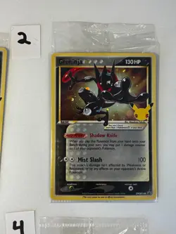 FOUR Greninja Star SWSH144 SWSH: Sword & Shield Promo Cards Holo Lot Sealed NM - Image 3