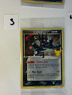 FOUR Greninja Star SWSH144 SWSH: Sword & Shield Promo Cards Holo Lot Sealed NM - Image 4