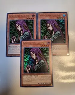 Yugioh Witch Of the Black Forest BLLR-EN046 1st Ultra x3 (NM) - Image 1