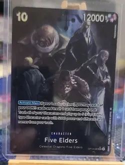 One Piece OP13-082 Five Elders SR Alt Art English - Image 1
