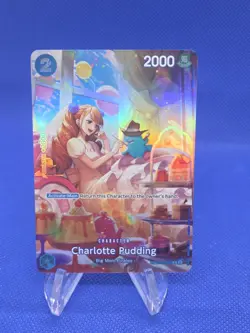 One Piece Royal Blood Charlotte Pudding ST12-012 Alternate Art SP NM - Image 1