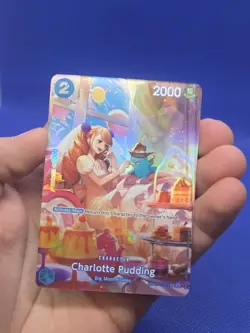 One Piece Royal Blood Charlotte Pudding ST12-012 Alternate Art SP NM - Image 2