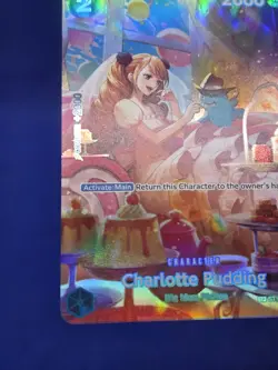 One Piece Royal Blood Charlotte Pudding ST12-012 Alternate Art SP NM - Image 5