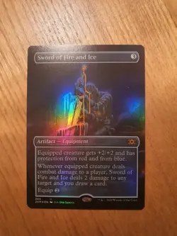 MTG Magic The Gathering - Sword Of Fire And Ice Foil - Double Masters - NM - Image 1