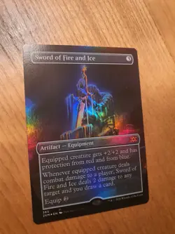 MTG Magic The Gathering - Sword Of Fire And Ice Foil - Double Masters - NM - Image 2