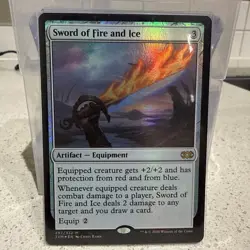 Sword of Fire and Ice Double Masters Foil - Image 1