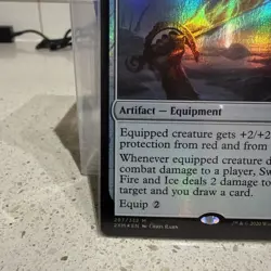 Sword of Fire and Ice Double Masters Foil - Image 5