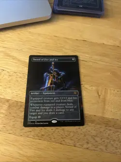 Sword of Fire and Ice (Borderless) Double Masters Foil - Image 1