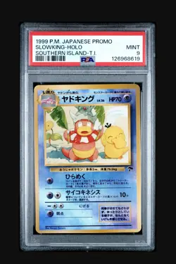 PROMO SOUTHERN ISLANDS SLOWKING HOLO PSA 9 1999 POKEMON JAPANESE TCG MINT - Image 1