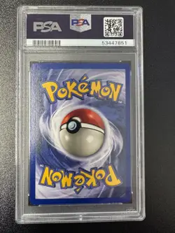 1999 Pokemon Game Poliwrath Holo #13 PSA 9 - Image 2