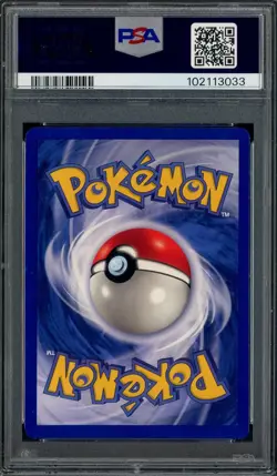 1999 Pokemon Game 1st Edition #13 Poliwrath Holo PSA 9 MINT - Image 2