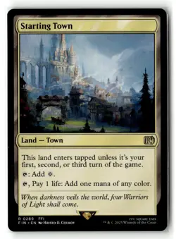 Starting Town 0289 - Rare - Non-Foil - Magic! The Gathering- NM MTG - Image 1
