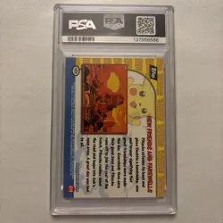 Pokemon 1999 TOPPS Movie Edition #59 - New Friends and Farewells PSA 7 - Image 2