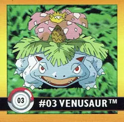 Pokemon Artbox Sticker Original 1999 einzeln zum aussuchen Gold Prism Base - Image 5
