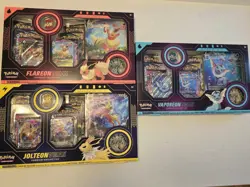 Pokemon Eeveelution Vmax Premium Collection Set of 3 Jolteon Flareon Vaporeon - Image 1