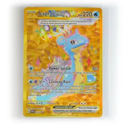 Pokemon - Lapras ex - SVP164 - Black Star Promo - Full Art Card - Sealed - Image 1