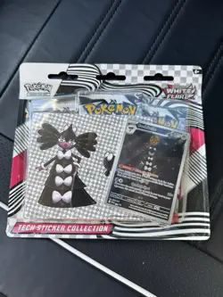 Pokemon TCG Scarlet Violet 10.5 White Flare 3Pk Blister Tech Sticker Collection 196214129269 - Image 1