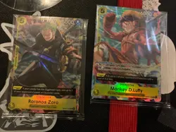 One Piece Cards Monkey D. Luffy OP07-109 Illustration Box Vol. 3 Promos SEALED - Image 1