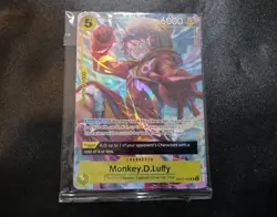 Monkey D. Luffy OP07-109 Illustration Box Vol. 3 Promo One Piece Card SEALED - Image 1