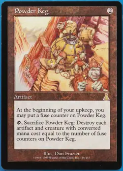Powder Keg Urza's Destiny NM (Reserved List MTG Magic Card) (510138) ABUGames - Image 1