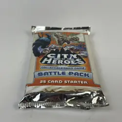 City of Heroes CCG TCG Battle Booster Starter Pack Of 25 Card New Factory Sealed - Image 2
