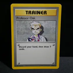 Professor Oak 088/102 Base Set Trainer Card - LP! - 4 AVAILABLE! FREE SHIPPING! - Image 1