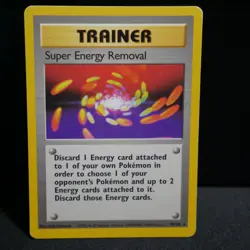 Super Energy Removal 079/102 Base Set Trainer Card - MP CONDITION! 2 AVAILABLE! - Image 1