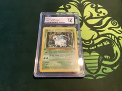 1999 Pokemon Jungle 1st Ed #57/64 Nidoran CGC 10 GEM MINT📈🔥 - Image 1