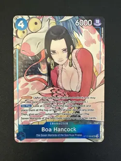 LOT Of 3 Near Mint Boa Hancock Alternate Art Cards From One Piece Card Game Eng - Image 4