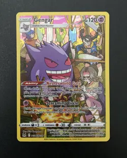 Gengar TG06/TG30 Lost Origin Trainer Gallery Pokemon TCG Holo Card - Image 1