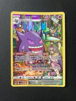 Pokemon TCG Gengar TG06/TG30 Lost Origin Trainer Gallery Ultra Rare Card - Image 1