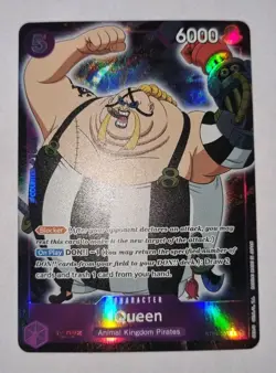 One Piece TCG English PRB01 / ST04-005 Queen Full Art - Image 1