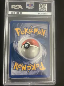 Pokemon TCG Flareon Card Power Keepers Gold Star, PSA 1 - Image 2