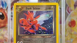 Dark Scizor Holo Rare Neo Destiny 9/105 ACE 8 Pokemon Card - Image 3