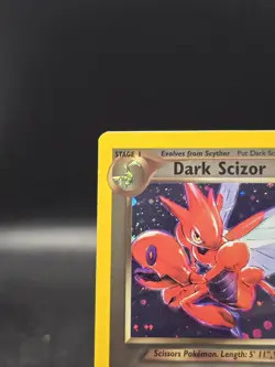 Pokemon TCG Dark Scizor 9/105 Neo Destiny Unlimited Holo Rare LP+ - Image 2