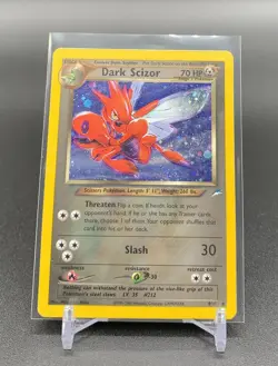Dark Scizor 9/105 Neo Destiny Holo Rare Pokemon Card - Image 1