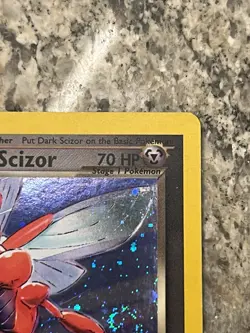 Dark Scizor - 9/105 - Pokemon Neo Destiny Unlimited Holo Rare Card WOTC NM Swirl - Image 3