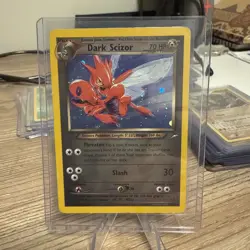 Dark Scizor - 9/105 - Pokemon Neo Destiny Holo Rare Card WOTC LP - Image 1