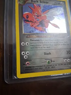 Pokemon TCG Dark Scizor Holo Rare Card 9/105 Neo Destiny Unlimited MP - Image 5