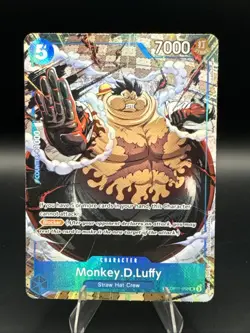 Monkey.D.Luffy - OP11-058 (TR) OP11-058 Carrying On His Will Foil - Image 1