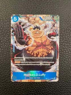 Monkey.D.Luffy - OP11-058 (TR) OP11-058 Carrying On His Will Foil - Image 1