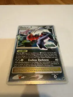 Pokemon TCG Darkrai LV.X Ultra Rare 104/106 Great Encounters - Lightly Scratched - Image 1