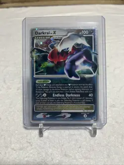 Pokemon Darkrai LV.X Holo Rare TCG Card 104/106 Great Encounters Series - Image 1
