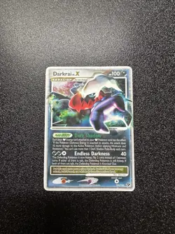 Pokemon Darkrai LV.X Holo Rare TCG Card 104/106 Great Encounters Series LP - Image 1
