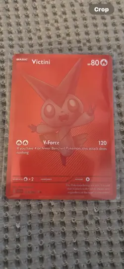 Pokemon Victini Basic Card 172/086 HP 80 Attack 120 English TCG - Image 1