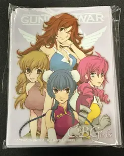 Bandai Gundam War CBGirls Card Sleeves 60ct Anime Card Game Accessory - Image 1