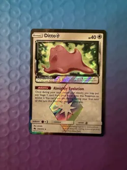 Ditto 154/214 Prism Star Lost Thunder 2018 NM Front LP Back ✨1 DAY SHIP! - Image 3