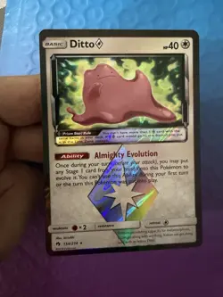 Ditto 154/214 Prism Star Lost Thunder 2018 NM Front LP Back ✨1 DAY SHIP! - Image 5