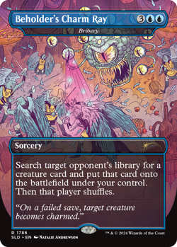 MTG Secret Lair Dungeons & Dragons Death is In the Eyes of the Beholder I - Image 3
